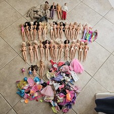 Huge Lot of Barbie Dolls, Ken Dolls, Clothes  Accessories 1980's and 1990's