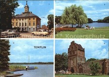 Templin town hall city lake L?bbesee Prenzlauer Tor