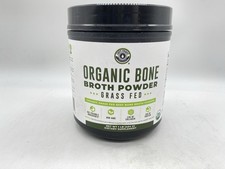 Organic Bone Broth Protein Powder Grass-Fed Unflavored - 1 lb.