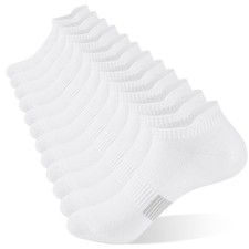 6 Pairs Ankle Socks for Women, Athletic Running Socks Cotton Low Cut Tennis S...