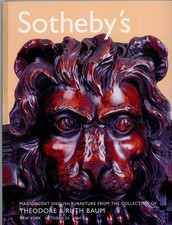 Sotheby's Catalogue English Furniture from Theodore & Ruth Baum New York 2004
