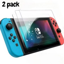 2x Nintendo Switch Screen Tempered Glass Screen Protector