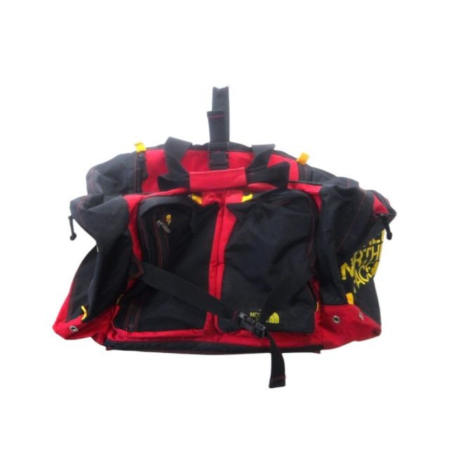 The North Face 90s Boston Bag Multi Size ONESIZE Red/Black/Yellow