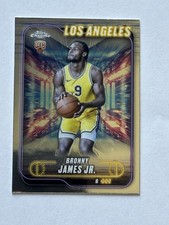 2024-25 Topps Chrome #149 Bronny James Jr. RC LA Lakers