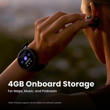 Amazfit Active Max Smart Watch 1.5" AMOLED Display, 25-Day Battery, GPS, 4GB 4