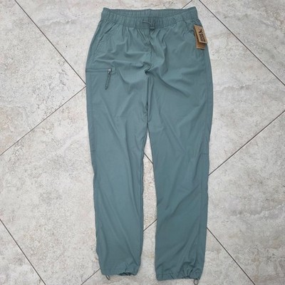 Eddie Bauer Riverside Pant (EB008544)  Silver Pine (Green) Womens Size Large NEW
