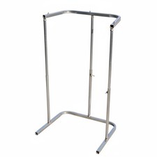 Wheeled Sack Holder Wheels Mobile Bag Frame Detachable for Warehouse