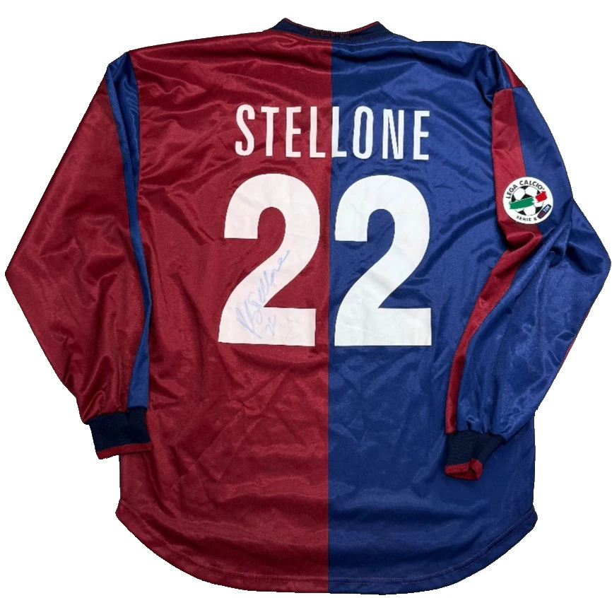 Maillot Vintage Genoa 1893 Erreà Numéro 13, Taille Jeune, Occasion