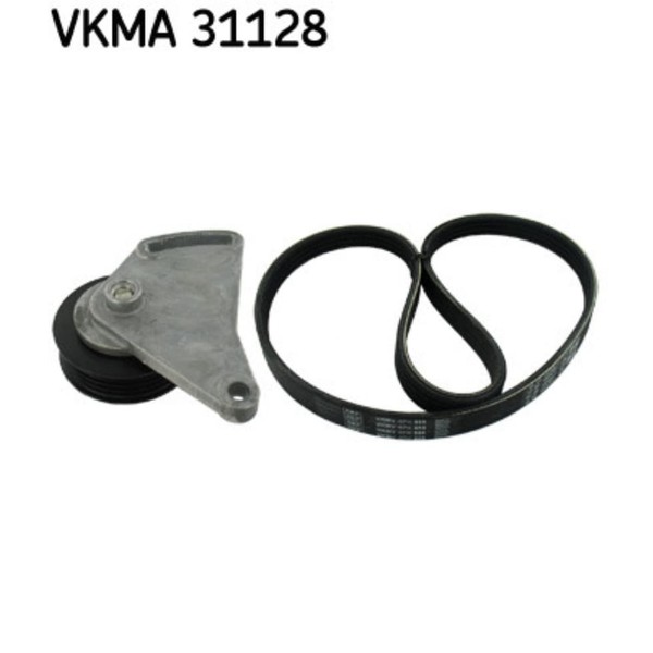 Keilrippenriemensatz Skf Vkma 31128 FüR Audi Vw Skoda A4 B5 Avant A6 C4-image