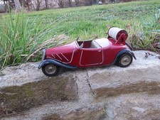Jouet tôle Citroen Traction JRD Pompiers