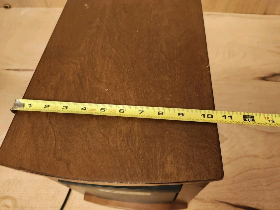 Calentador Eléctrico Infrarrojo Rodante Duraflame, 1500W, Sin Mando a Distancia, Probado y Funciona Foto 4 de 4