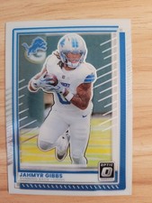 2025 Panini Donruss Optic Jahmyr Gibbs #79 Detroit Lions Football Card
