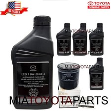 Mazda Skyactiv Oil Change Kit 0000-77-ec07-qt 5qts Oil Filter 1wpe14302 Gasket Mazda Skyactiv Oil Change Kit 0000-77-ec07-qt 5qts Oil Filter 1wpe14302 Gasket