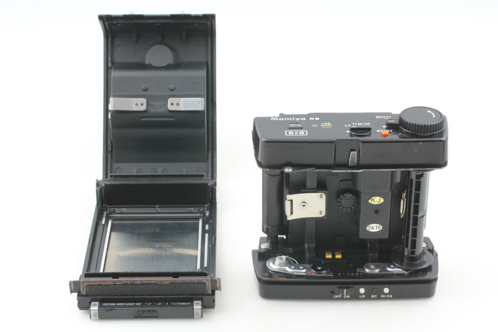 [ EXC+5 ] MAMIYA RB67 6x8 Motorized 120 220 Film Back Holder from JAPAN