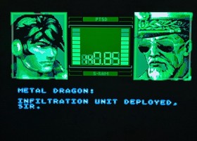 Metal Dragon Custom Game Sega Megadrive / Genesis