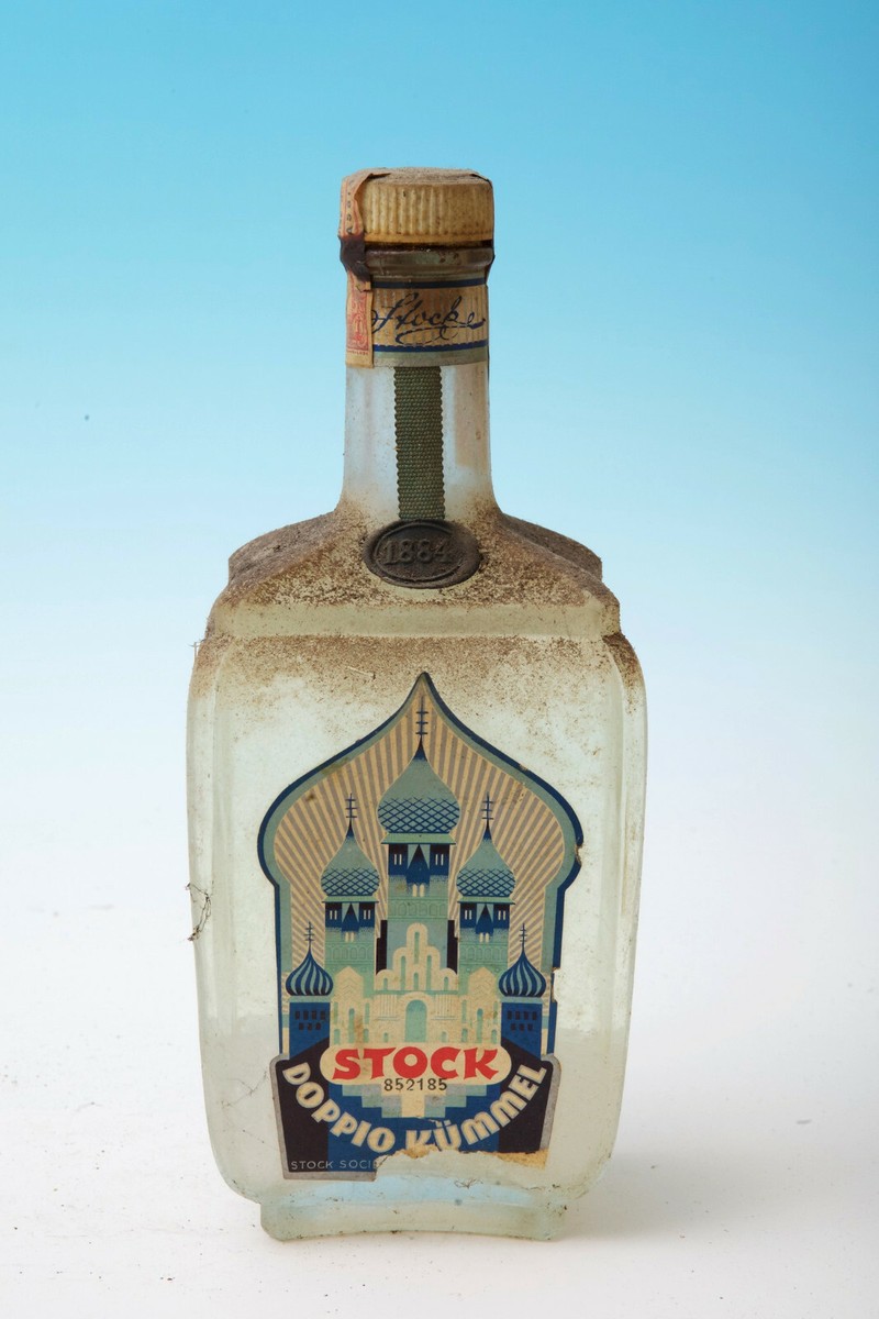 Stock Doppio Kümmel 　オールドボトル　キュンメル STOCK DOPPIO KUMMEL-TRIESTE 45° 1L VINTAGE '40 COLLEZIONE | eBay