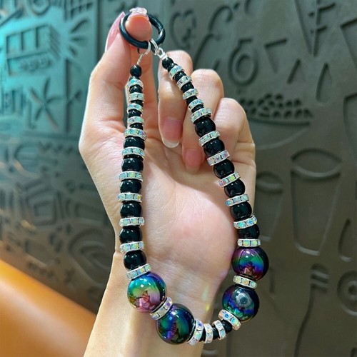 Hanging Rope Rhinestone Phone Lanyard Cellphone Chain Bag Accessories - 第 1/15 張圖片
