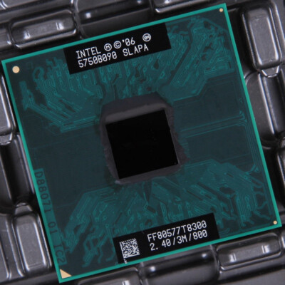 Intel Core 2 Duo Mobile T8300 2.4 GHz Dual-Core (FF80577GG0563M) CPU Processor