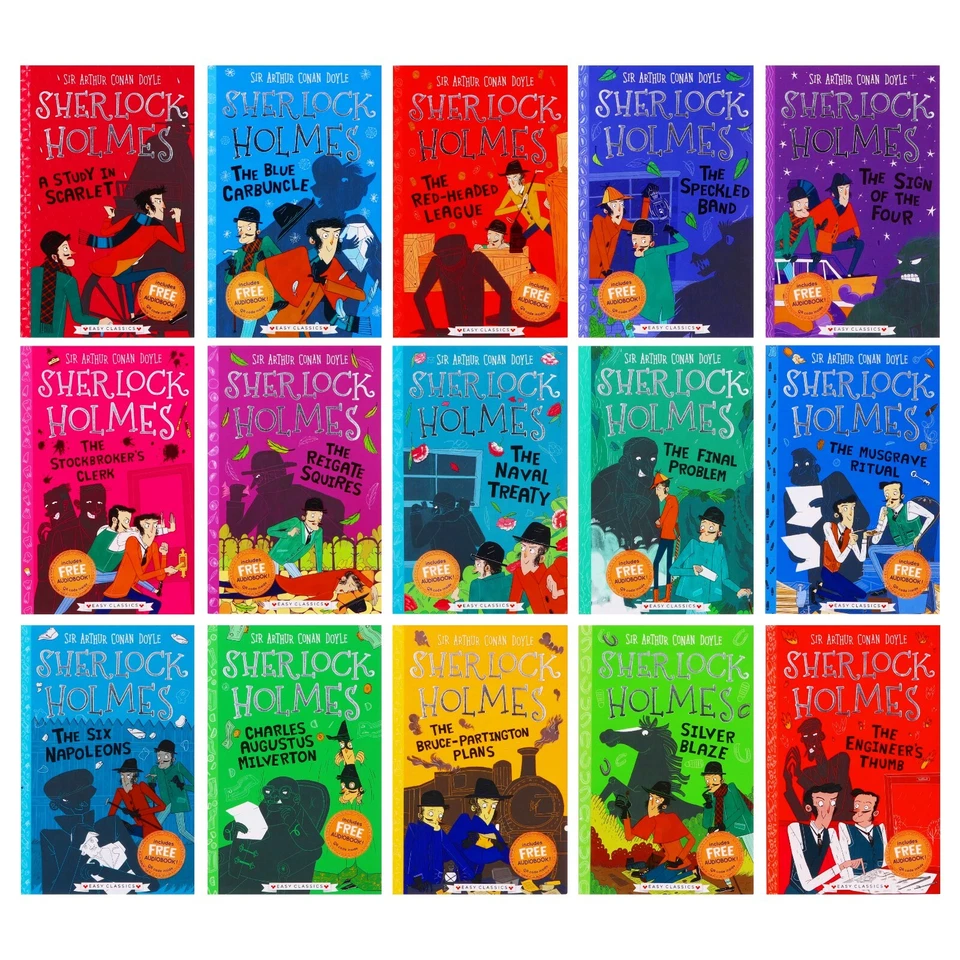 The Sherlock Holmes Children’s Collection 30 Books Box Set - Ages 7-9 -Paperback - Image 3 of 4