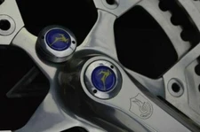 Gazelle dust caps for crankset fit shimano campagnolo ofmega gipiemme vintage