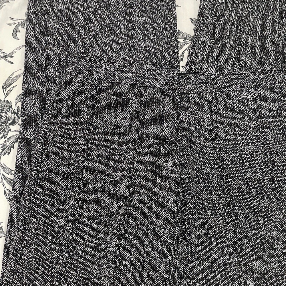 Express 4L Black/White Patterned Pants - image 7