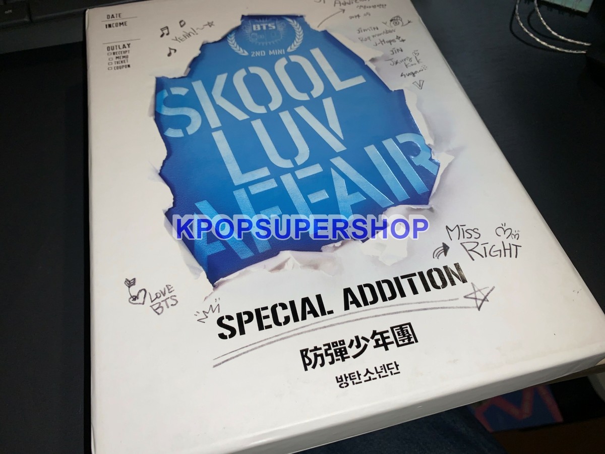 BTS 2nd Album Skool Luv Affair Special Edition CD Great Original