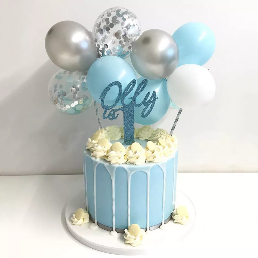 14pcs 5 Inch Balloon Decor Cake Topper Set