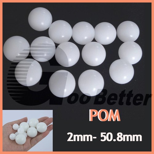 Polyoxymethylene ( POM ) Solid Plastic Bearing Balls 2mm 3mm 3.175mm