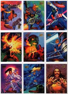 1994 Marvel Masterpieces Gold Foil Signature Series You Pick Finish Your Set Ebay