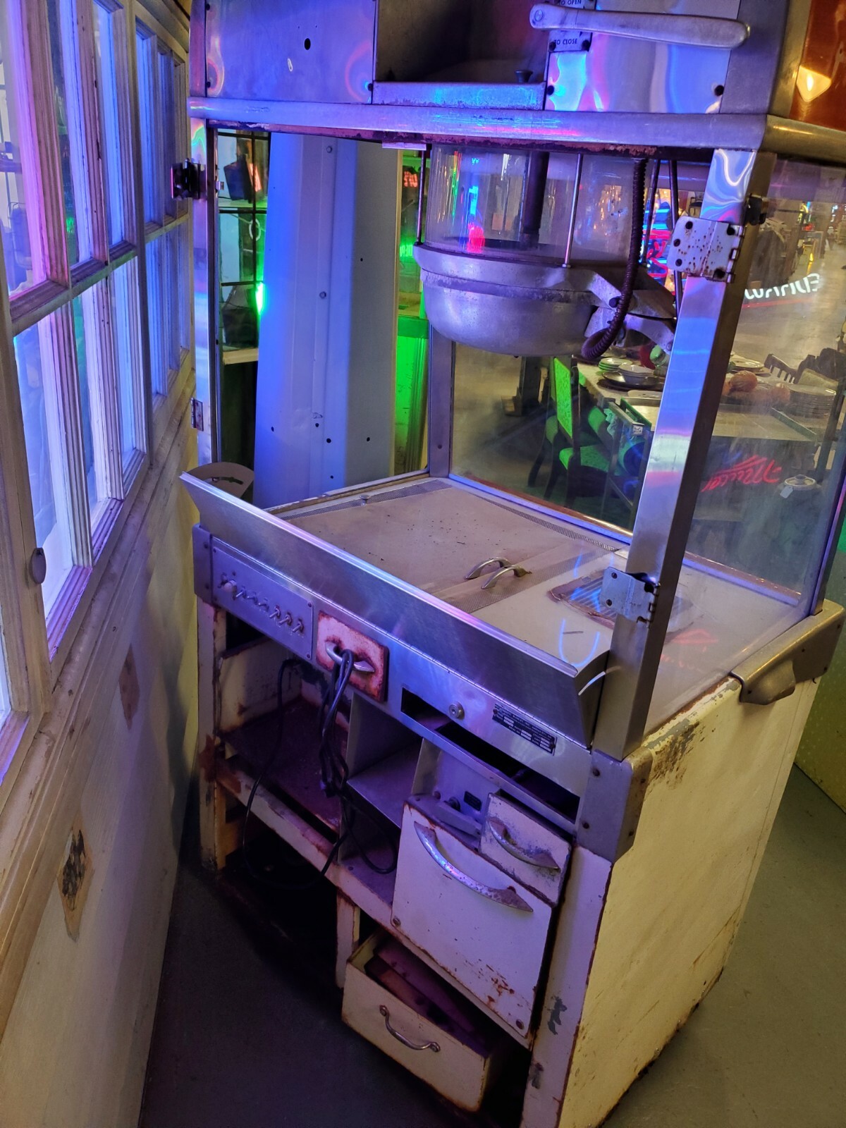 Rare Manley Popcorn Machine eBay