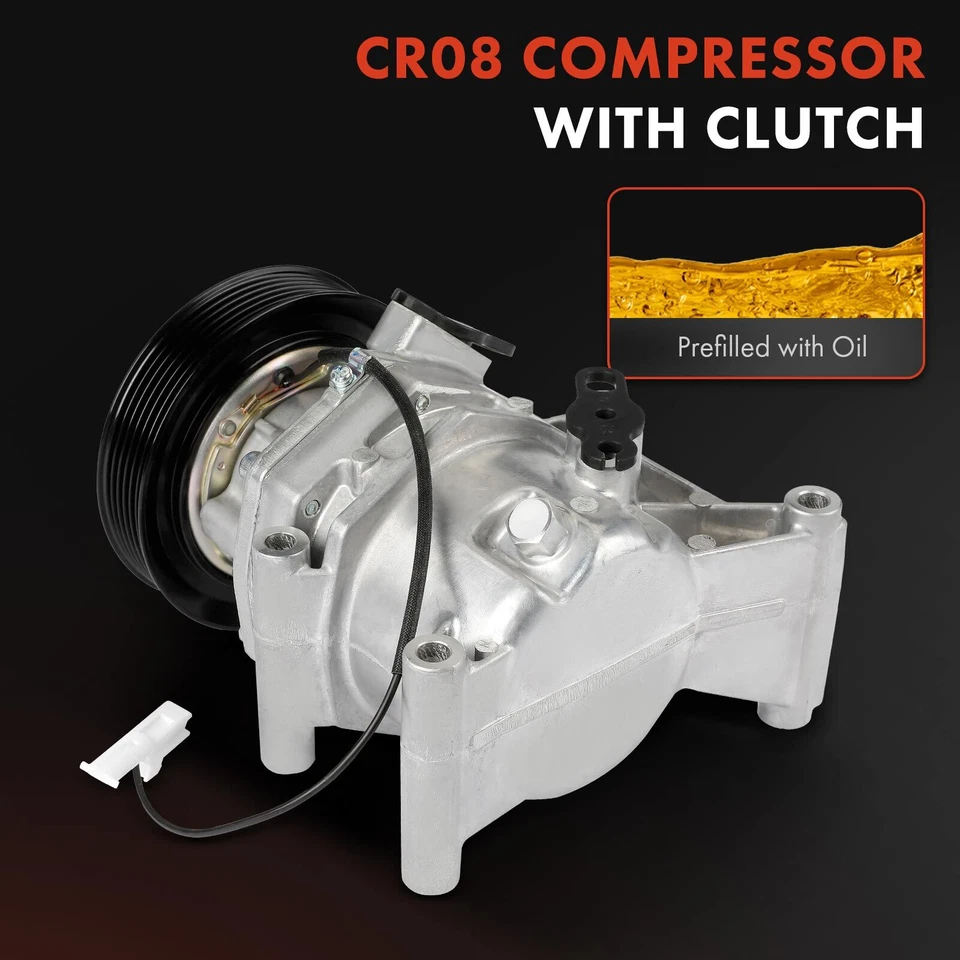 Compressor AC com embreagem para Mazda 2 2013-2014 L4 1.5L com polia de 6 ranhuras - Imagem 2 de 4
