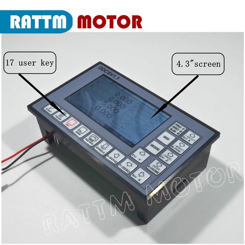 【EU Stock】 Offline Stand Alone 4 Axis Controller System PLC For CNC Router Lathe