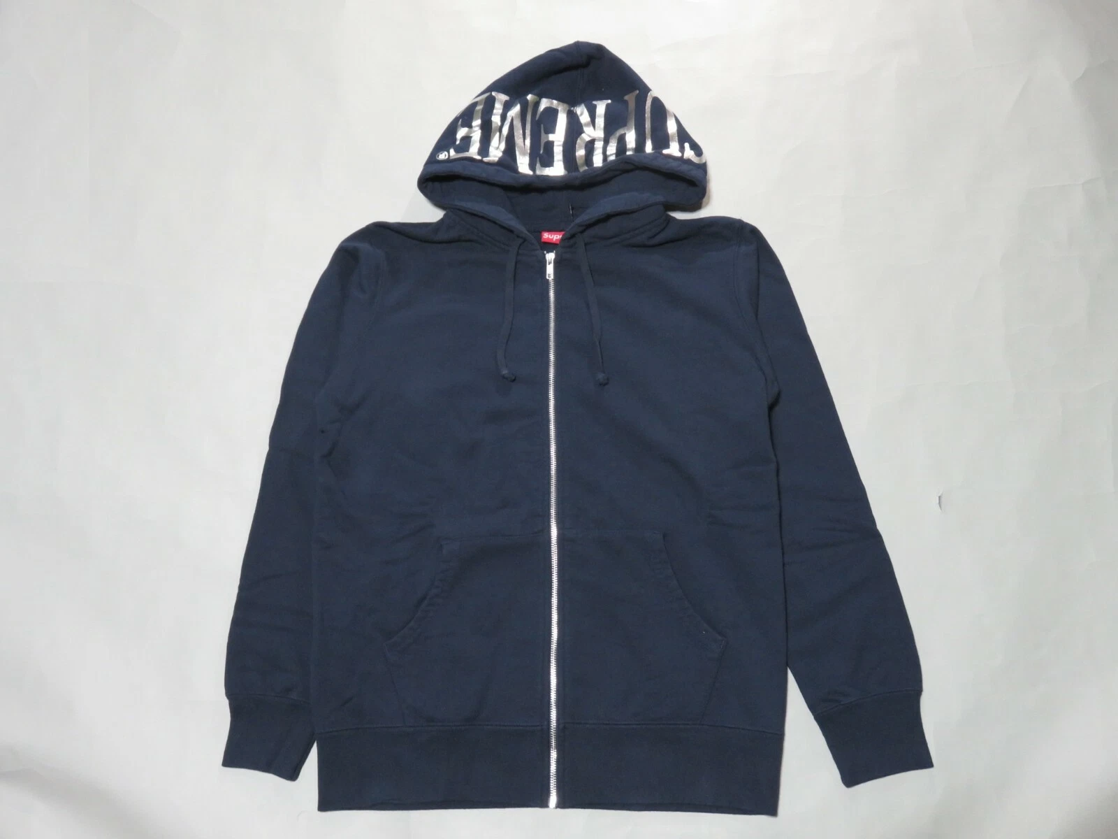 22781 supreme hood logo hoody navy M