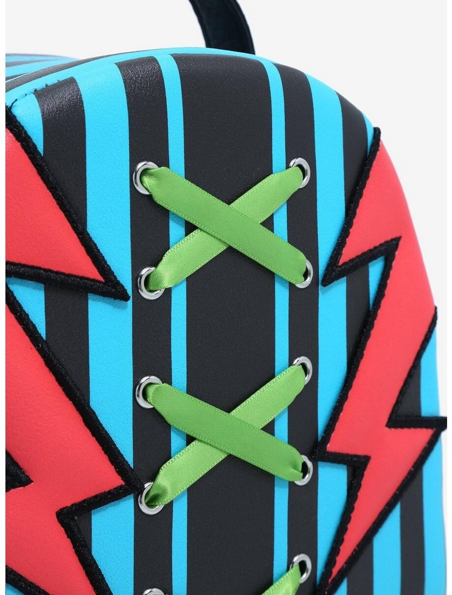 Monster High Frankie Stein Lightning Stripe Mini Backpack Monster High Frankie Stein Lightning Stripe Mini Backpack | eBay main image 4