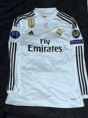 2014-15 Real MADRID Home Large #7 RONALDO 14-15 UEFA CL jersey