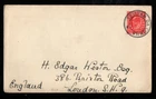 TRISTAN DA CUNHA 1921 SUPERB CLEAR CACHET No. III ON COVER RARE
