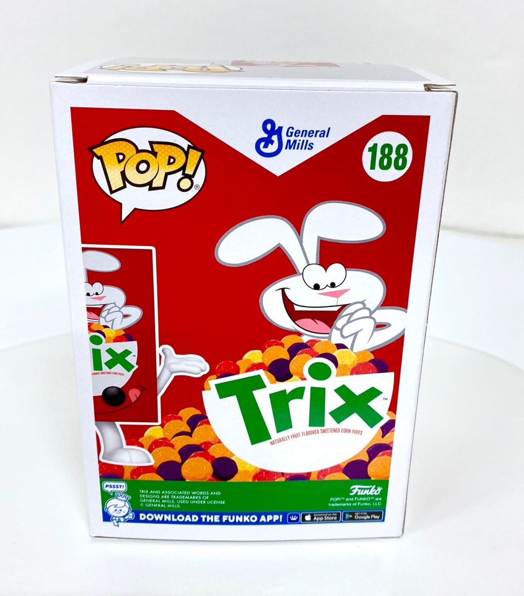 Funko Pop! General Mills Trix Cereal Box #188 Vinyl Figure