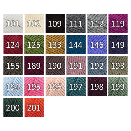Rowan reine Wolle Superwash verzehrt Aran Merino gehäkeltes Garn 100g alle Farbtöne - Bild 2 von 52