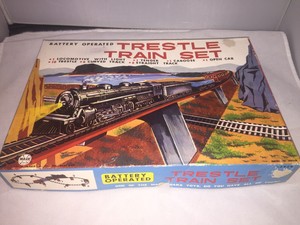 marx battery operated train set