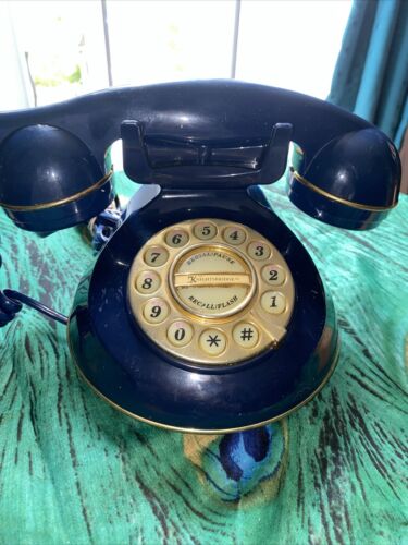 Vintage Microtel, The Knightsbridge, Pushbutton Landline Phone Model: 954, Blue - Picture 4 of 12