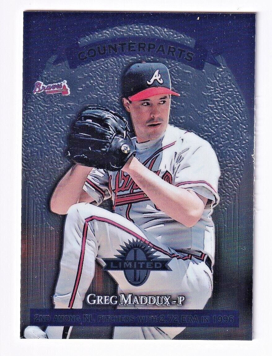 Greg Maddux & David Cone 1997 Donruss MLB Counter Part Card # 2 | eBay