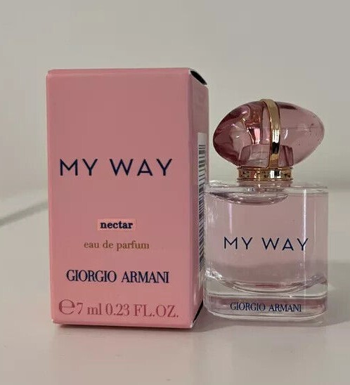 MY WAY Giorgio Armani Parfum MINIATURE Splash Bottle 7ml NIB