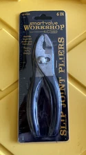 New SmartValue Workshop Slip Joint Pliers 6” Heavy Duty Design (SV01365)