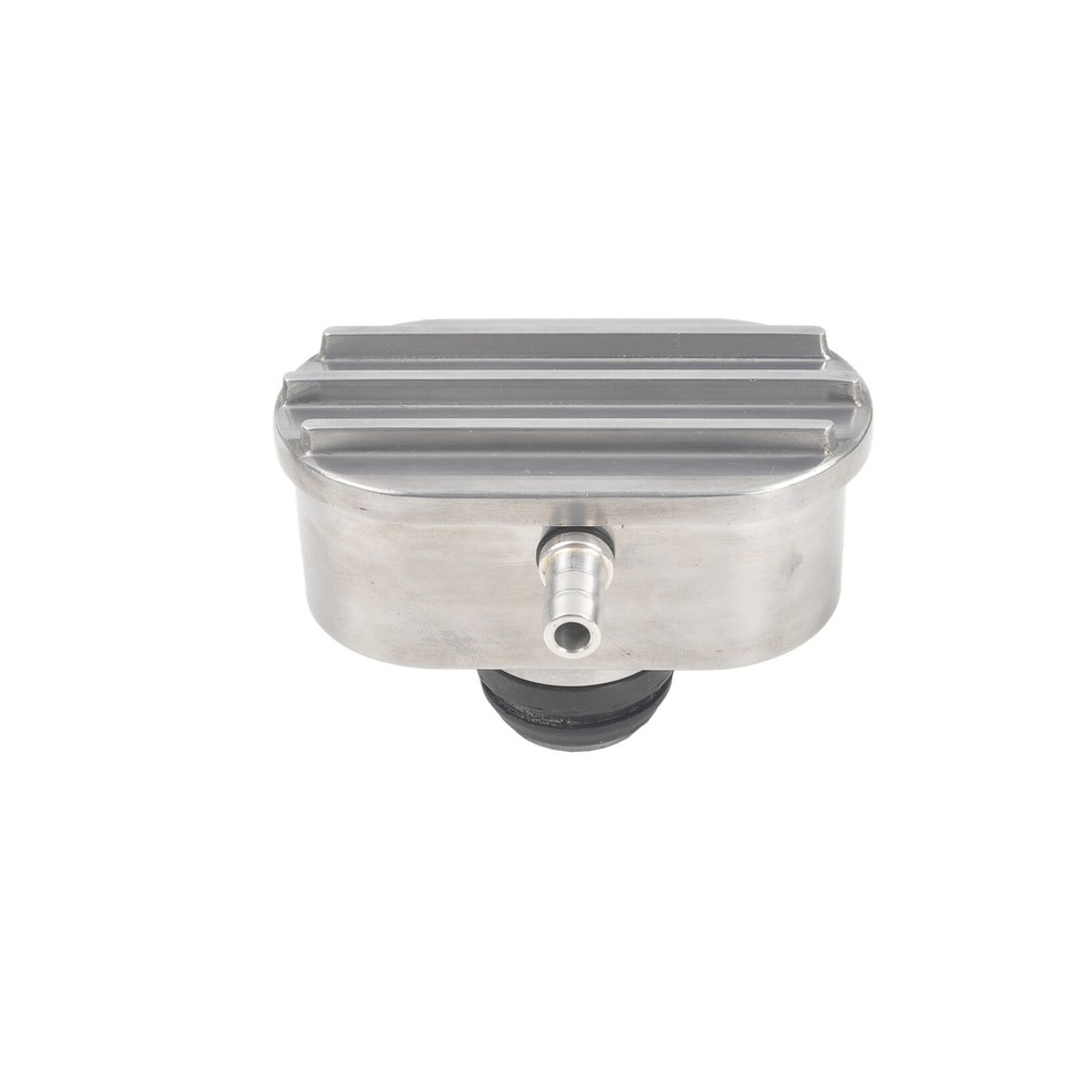 6008 Polished Aluminum Smooth 3/4in PCV Valve Cover Breather For 350 - View #6
