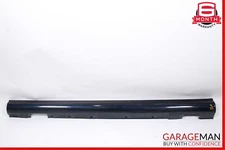 08-14 Mercedes W204 C250 AMG Sport Left Rocker Panel Side Skirt Blue OEM