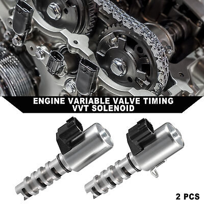 2 Pcs Variable Valve Timing VVT Solenoid for INFINITI EX35 2 Pcs Variable Valve Timing VVT Solenoid for INFINITI EX35
