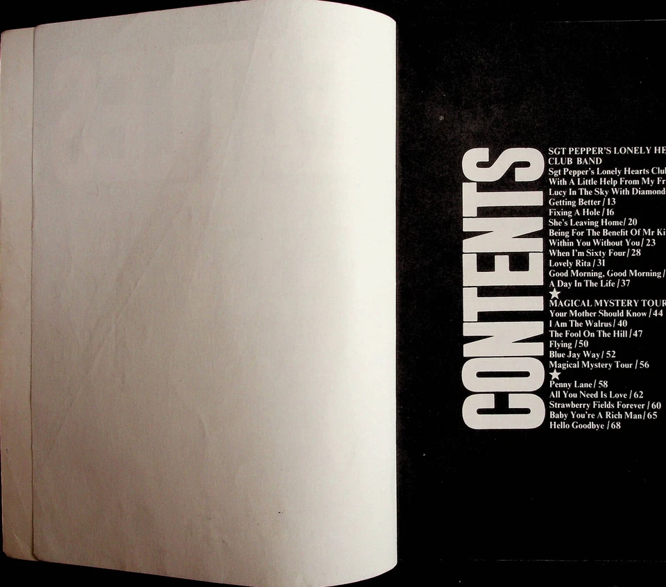 The Beatles 1967 Book 5 Piano Guitar Vocal Sheet Music Song Book - Image 2 of 4