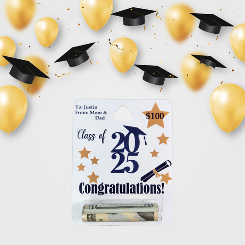 Personalized Graduation Money Card, Grad Gift, Gift for Graduate, Gift for Teens - Picture 2 of 11