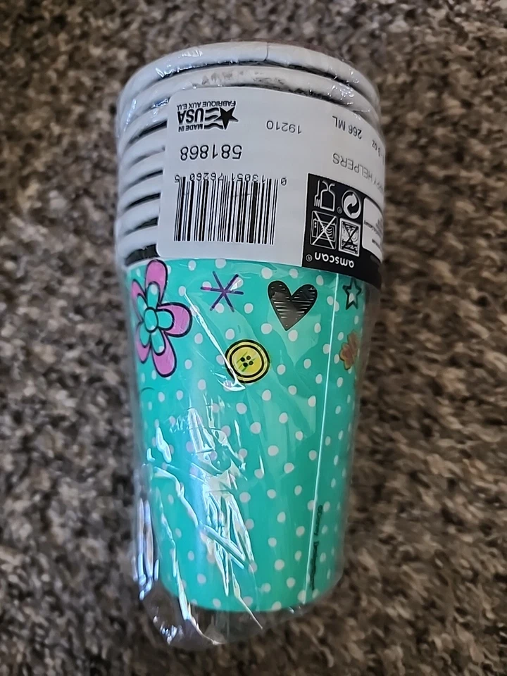 Minnie Mouse Happy Helpers Disney Niños Fiesta de Cumpleaños 9 OZ Tazas de papel 8ct Foto 2 de 3