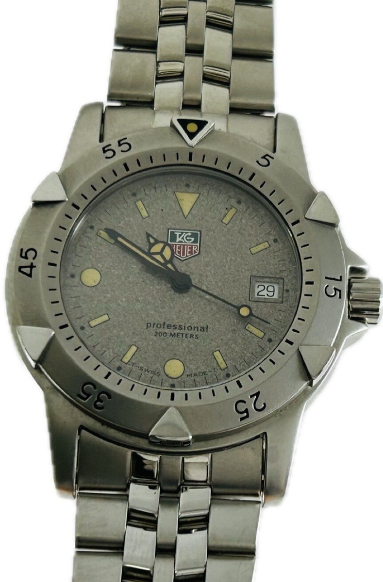Tag Heuer Professional 1500 200m WD1211-K-20 Quartz Mens Tag Heuer Professional 1500 200m WD1211-K-20 Quartz Mens